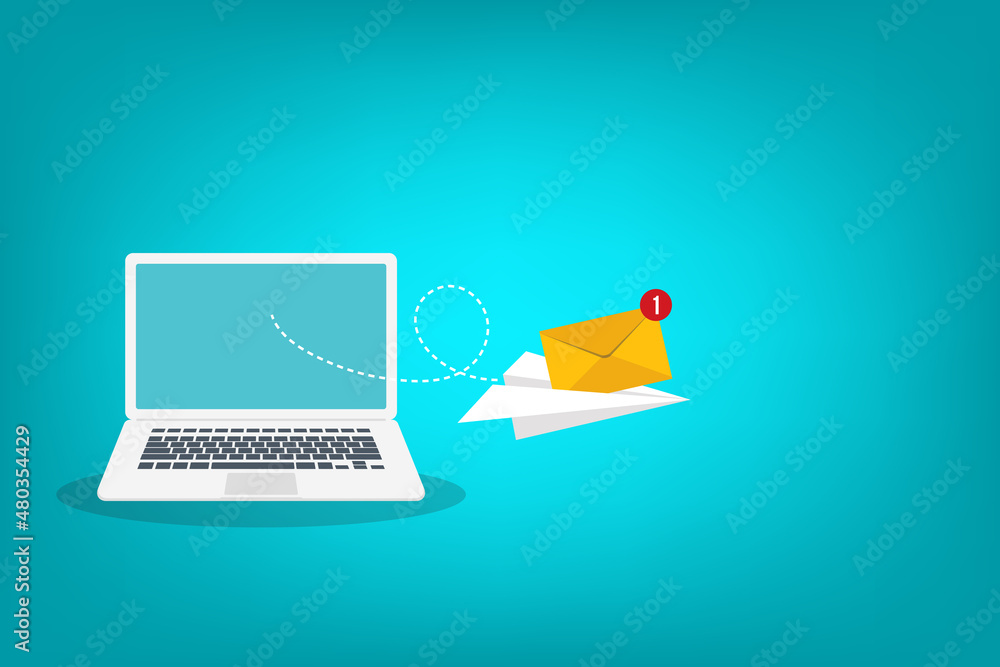Newsletter concept. Newsletter concept.