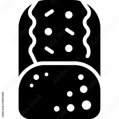 meatloaf solid icon