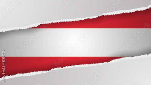 EPS10 Vector Patriotic background with Austria flag colors.