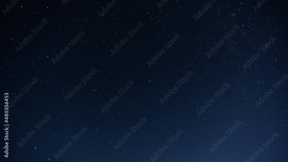 Beautiful night sky with milky way and stars, timelapse 4k Beautiful night sky with milky way and stars, timelapse 4k