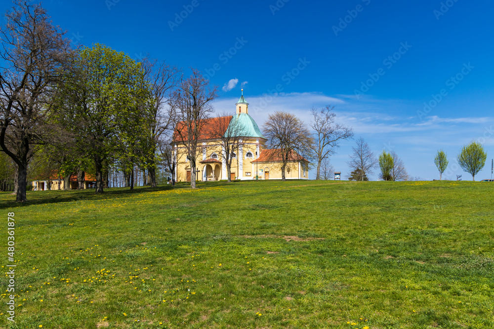 Place of pilgrimage Svaty Antoninek, Blatnice, Southern Moravia, Czech Republic