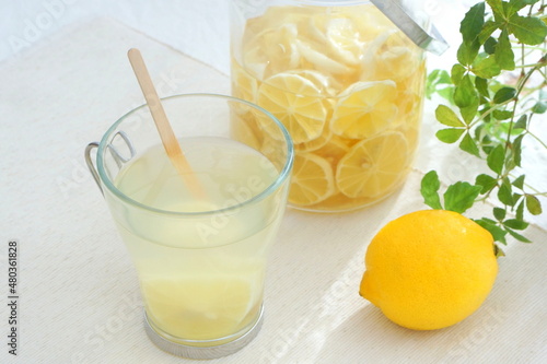 ホットあったかレモネード