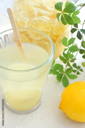 ホットあったかレモネード