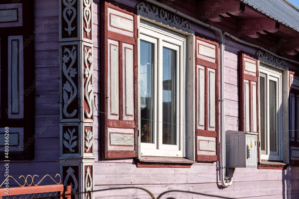 Krajobraz wiejski Podlasia. Szlak otwartych okiennic, Polska