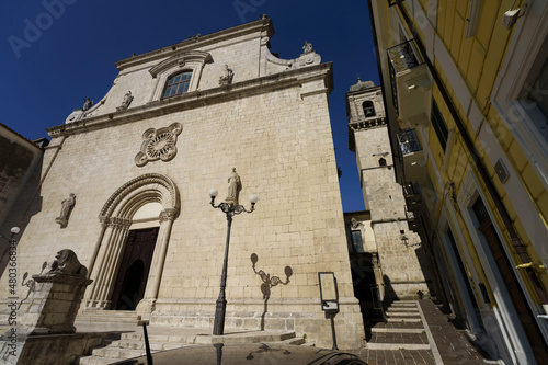 Popoli, Abruzzo, Italy: exterior of San Francesco church photo