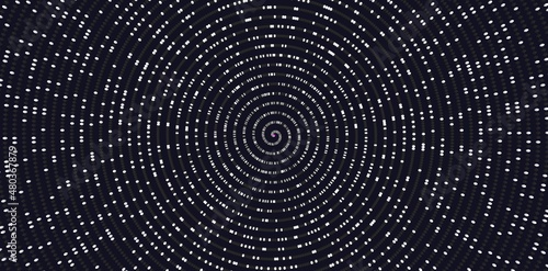 Tableau sur toile Prime numbers in 3D, math illustration