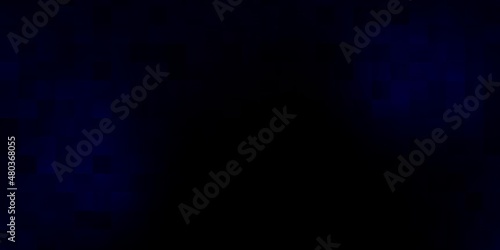 Dark blue  red vector template with abstract forms.