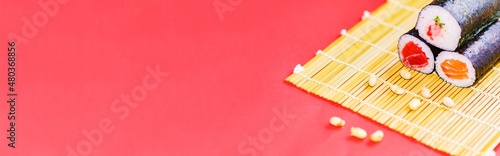 Quadro su tela 恵方巻　節分　豆まき　【 2月 ( 如月 ) の イメージ 】