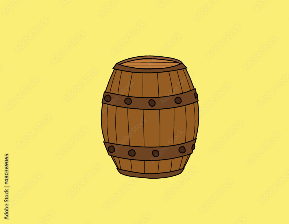 Barile di legno Barile di legno