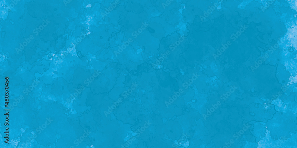 blue painted wall background