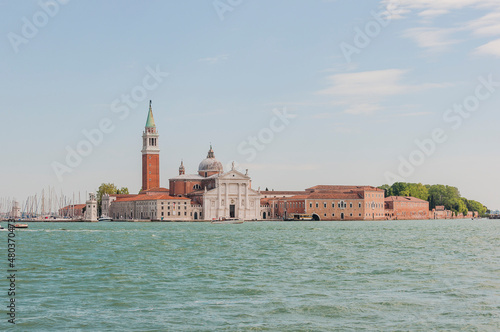 Venedig, San Giorgio Maggiore, Insel, Lagune, Kirche, Abtei, Altstadt, San Marco, Canale, Sommer, Italien