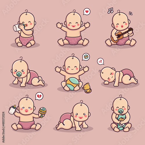 cute baby born character collection