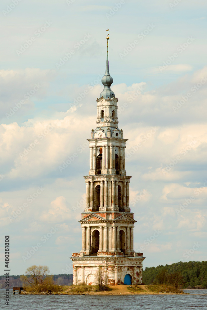 Bell tower of St. Nicholas Cathedral, Kalyazin