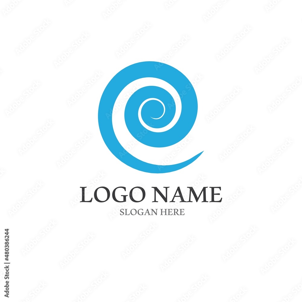 Wave beach vector illustration design