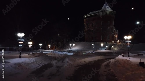 Aerial view of the castle