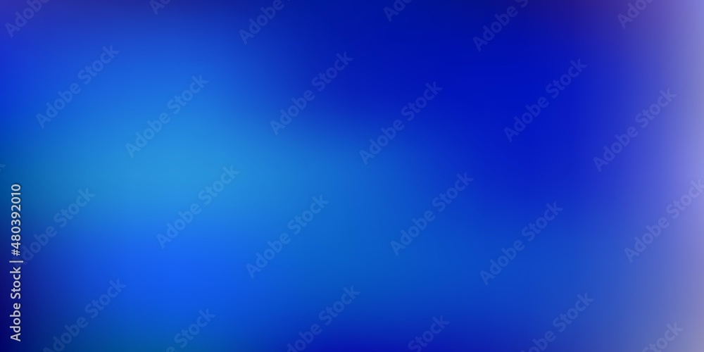 Obraz premium Dark blue vector gradient blur background.
