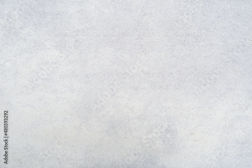 White old velvet fabric texture used as background. Empty white fabric background of soft and smooth textile material. There is space for text..