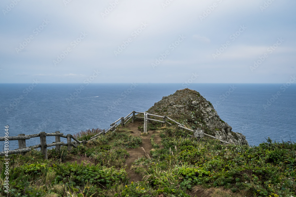 日本の最北端 礼文島 (日本 - 北海道 - ゴロタ岬)