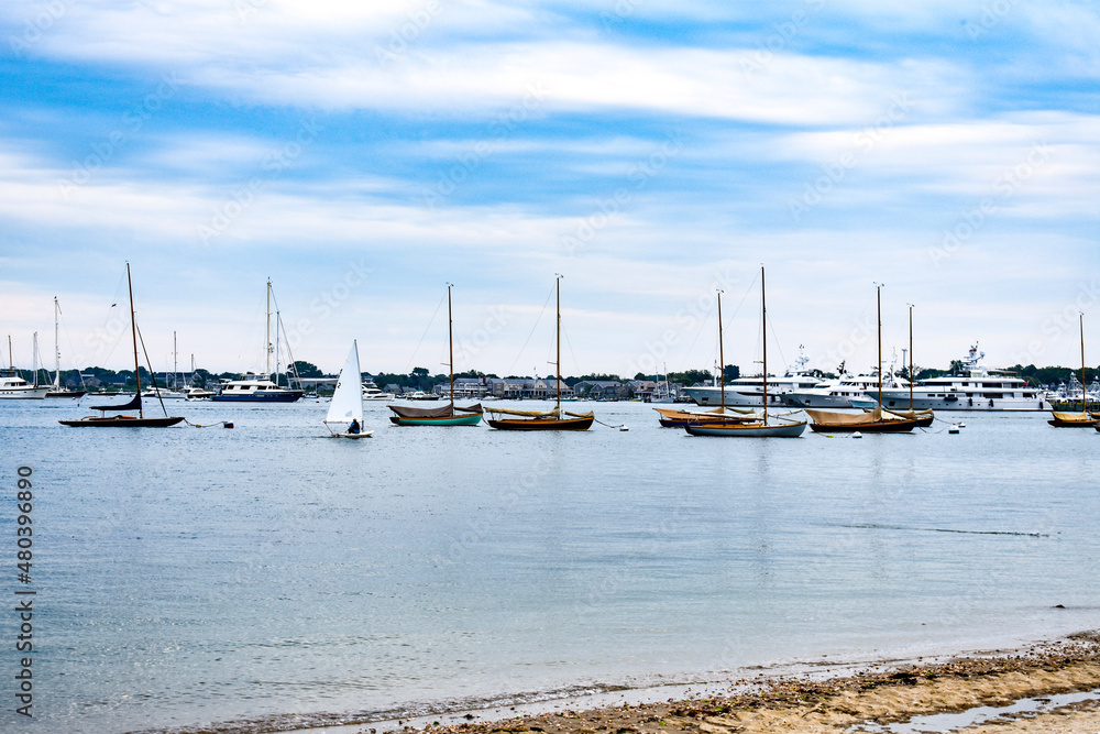 Fototapeta premium boats in the harbour