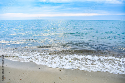 beach and sea