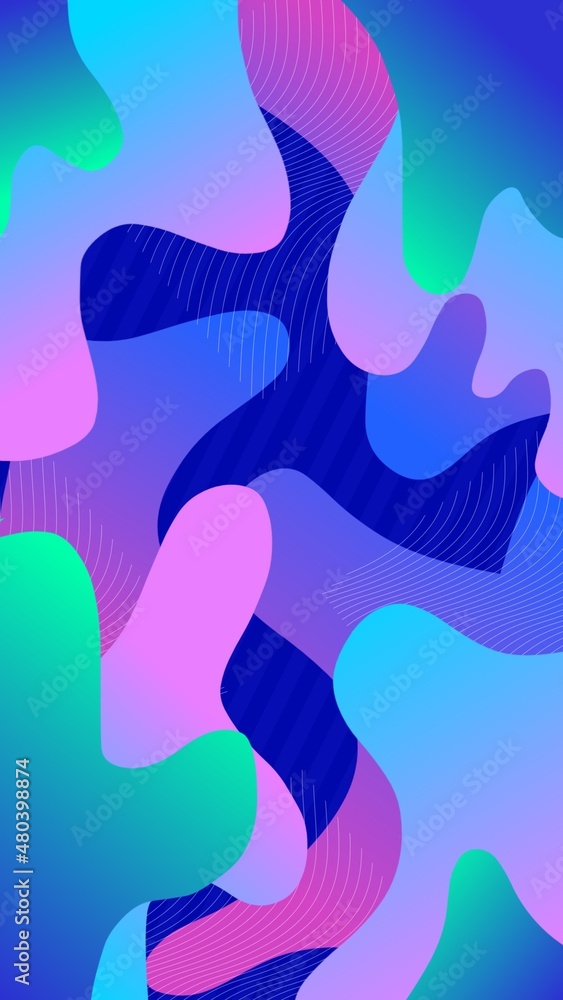 abstract and liquid gradient background for your design