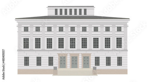 Löwengebäude Uni Halle 