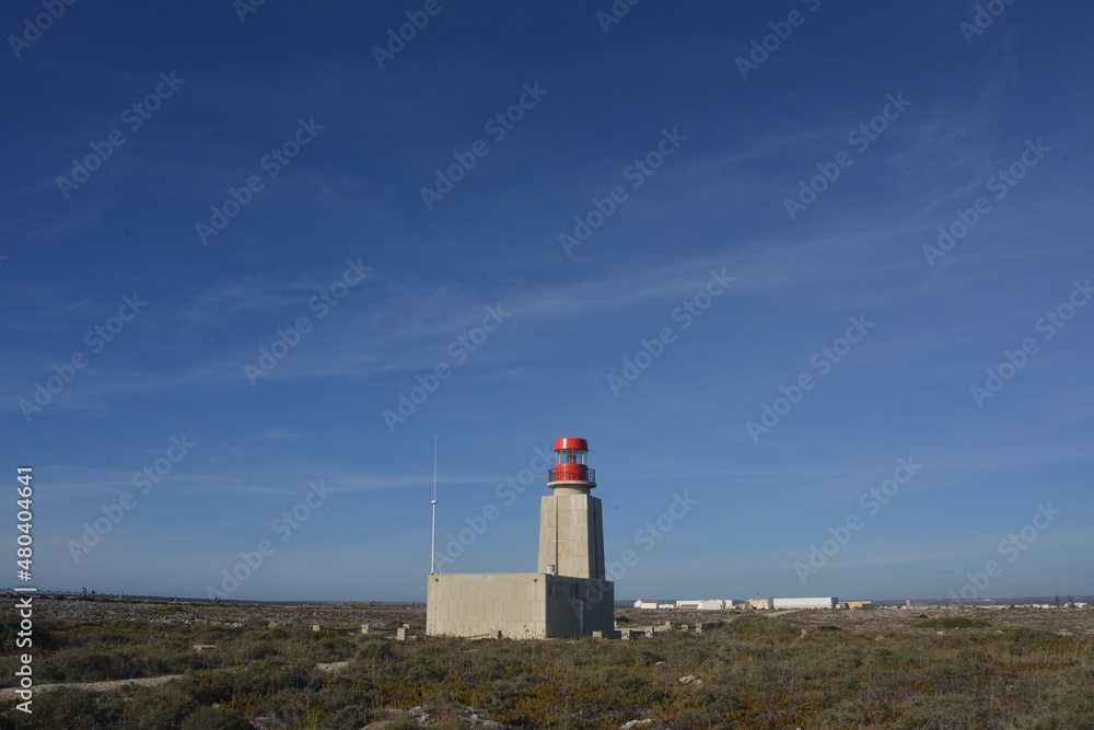 Lighthouse near Sagres Fortress