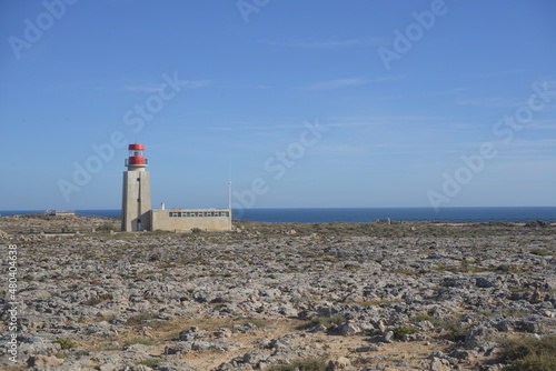 Lighthouse near Sagres Fortress © danieldefotograaf