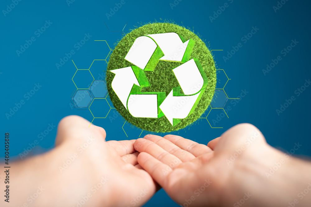 Ecological design Recycle Reuse Reduce concept Ecological design Recycle Reuse Reduce concept