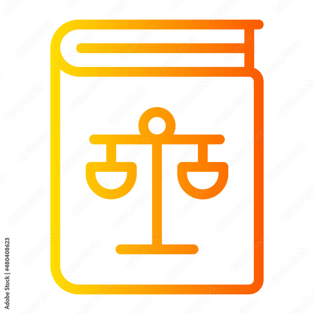 law gradient icon law gradient icon
