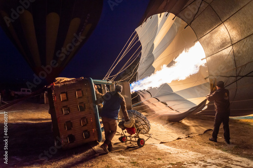 Fotografie, Obraz Hot-air Balloon Ride