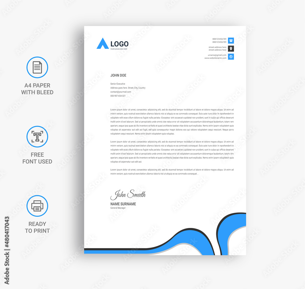 Letterhead Letterhead