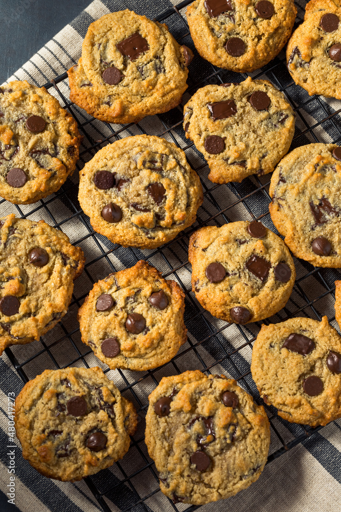 Homemade Tahini Chocolate Chip Cookies Homemade Tahini Chocolate Chip Cookies