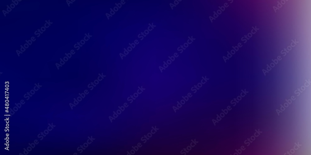 Light blue, red vector gradient blur layout.