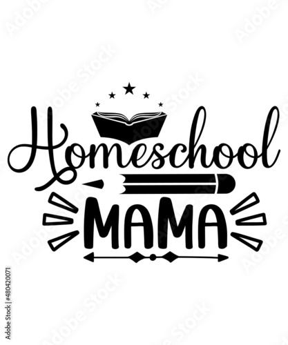 Homeschool SVG Bundle, momlife svg, Quarantine Bundle, Homeschool Mom svg, dxf, homeschool teacher, Digital Download