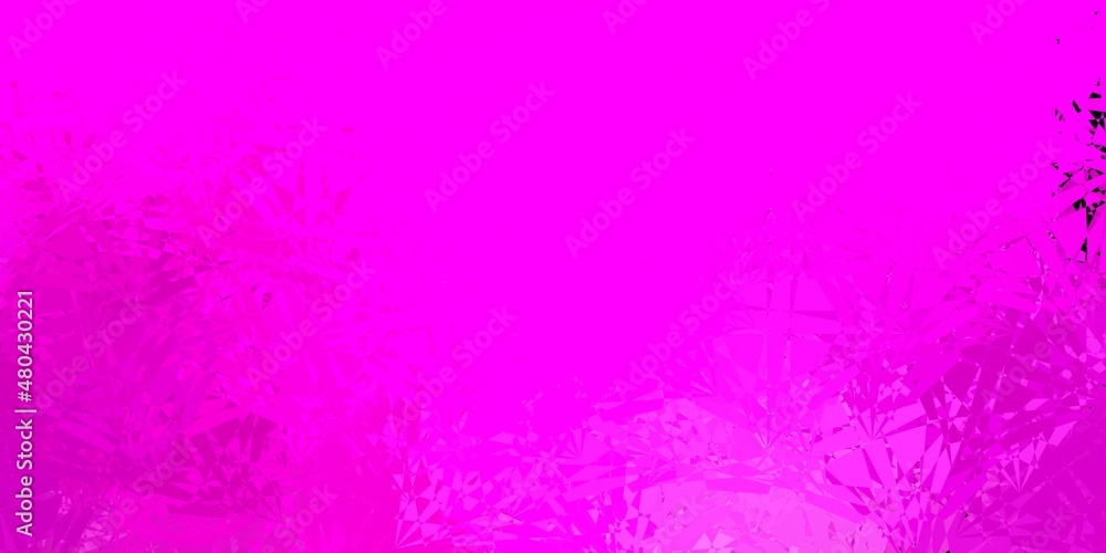Dark Pink vector backdrop with triangles, lines. Dark Pink vector backdrop with triangles, lines.