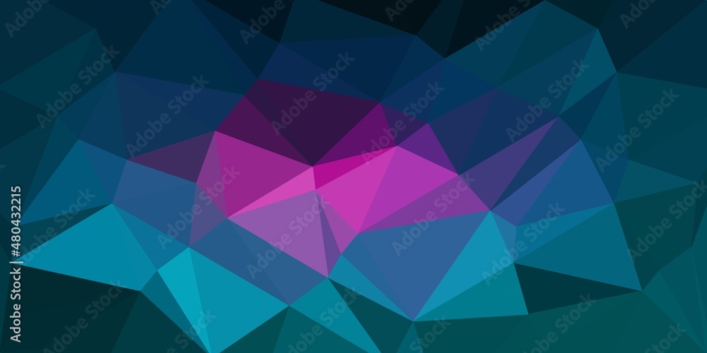 Light blue, red vector geometric polygonal layout. Light blue, red vector geometric polygonal layout.