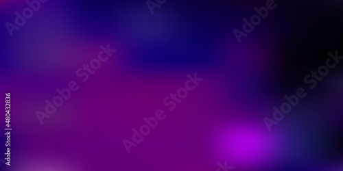 Light purple vector blur pattern.