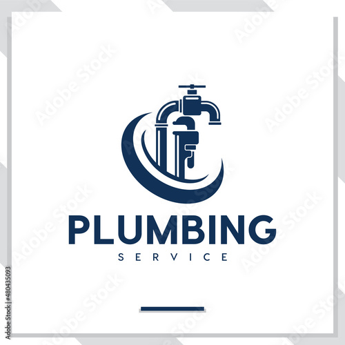 construction service,plumbing , logo design inspiration