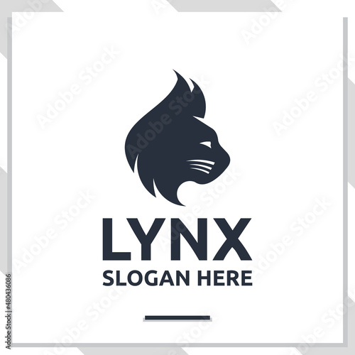 lynx , mountain cat ,logo design inspiration