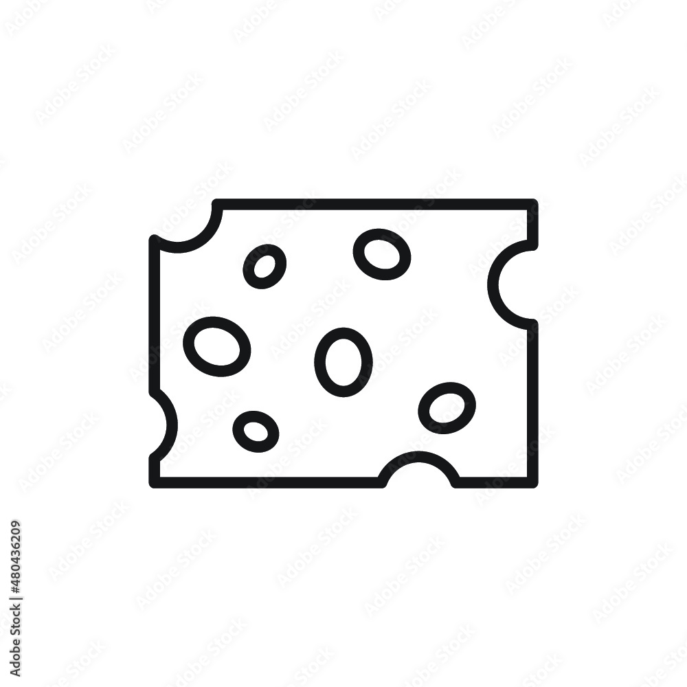 Symbol of Cheese. Thin line Icon of Milk. Stroke Pictogram Graphic for Web Design. Quality Outline Symbol Concept. Symbol of Cheese. Thin line Icon of Milk. Stroke Pictogram Graphic for Web Design. Quality Outline Symbol Concept.