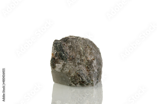 macro mineral stone Apatite on a white background © Minakryn Ruslan 