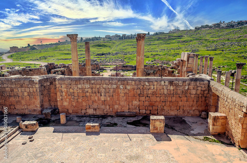 Roman archeological in Jerash