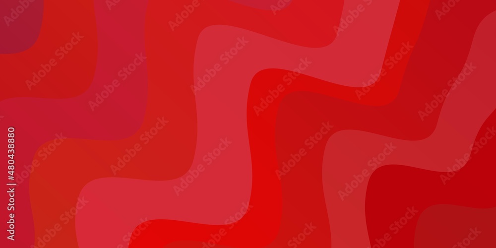 Light Red vector backdrop with bent lines. Abstract illustration with bandy gradient lines. Pattern for booklets, leaflets. Light Red vector backdrop with bent lines. Abstract illustration with bandy gradient lines. Pattern for booklets, leaflets.