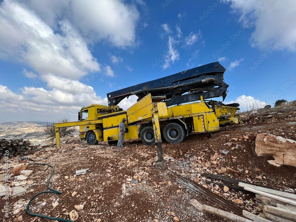 pumping concrete in a mountain pumping concrete in a mountain