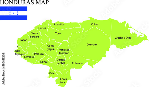 honduras map