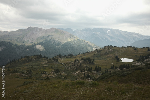 view from the mountain