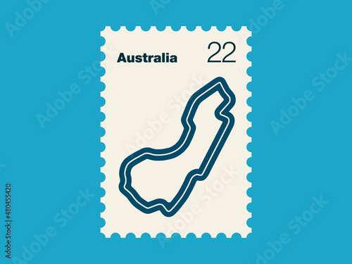 Race tracks, circuit for motorsport and auto sport. Melbourne, Australia