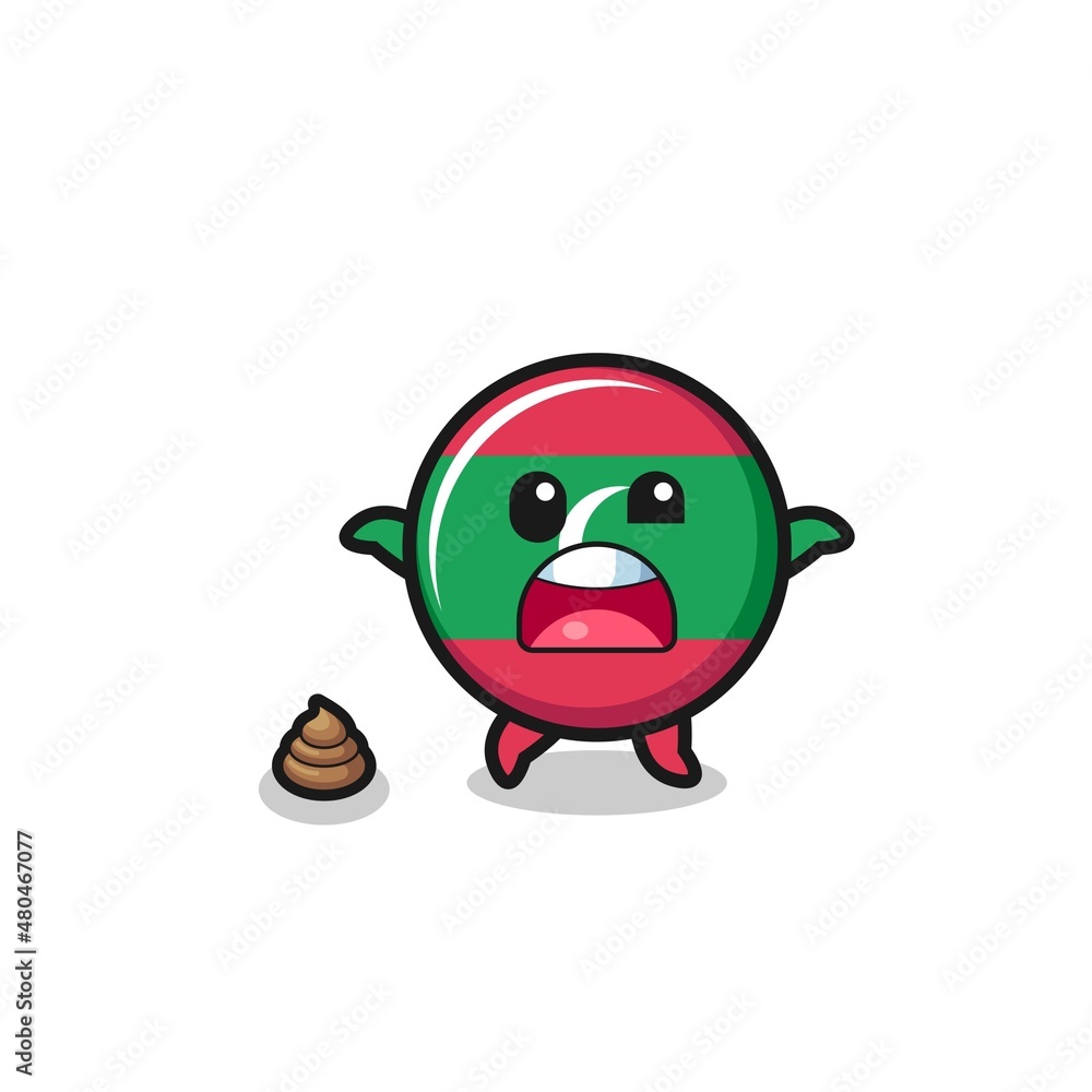 maldives flag earth surprised to meet poop maldives flag earth surprised to meet poop