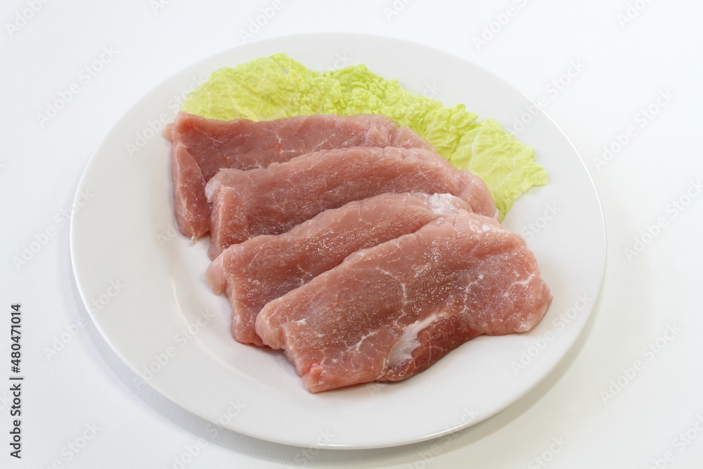 豚赤身肉(岩手県産純情豚)ソテー・カツ用 豚赤身肉(岩手県産純情豚)ソテー・カツ用